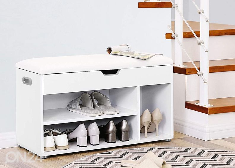 Jalanõuderiiul/ pink, valge suurendatud