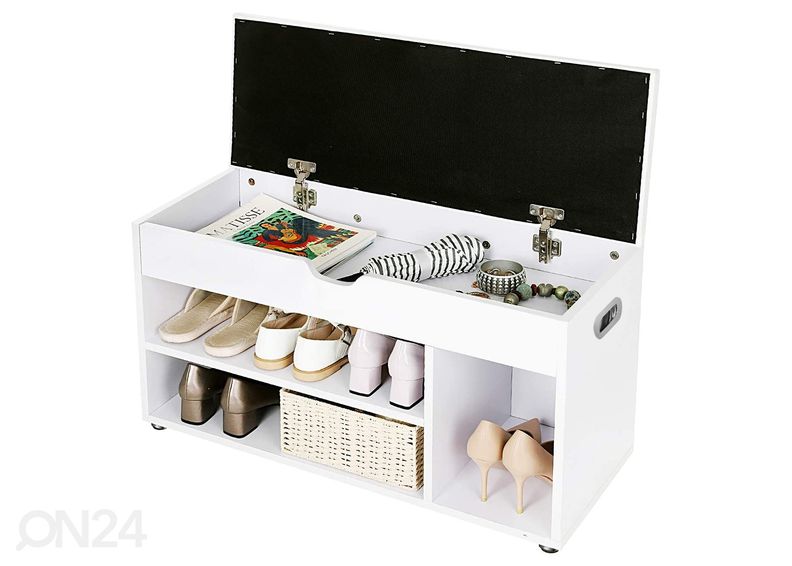 Jalanõuderiiul/ pink, valge suurendatud