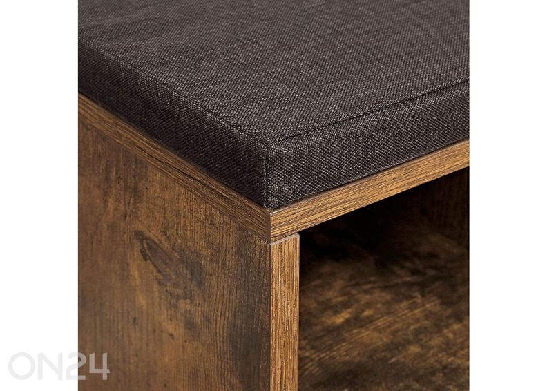 Jalanõuderiiul, pruun suurendatud