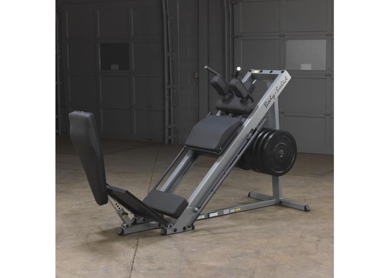 Jalapress ja küki trenažöör Machine Body-Solid suurendatud