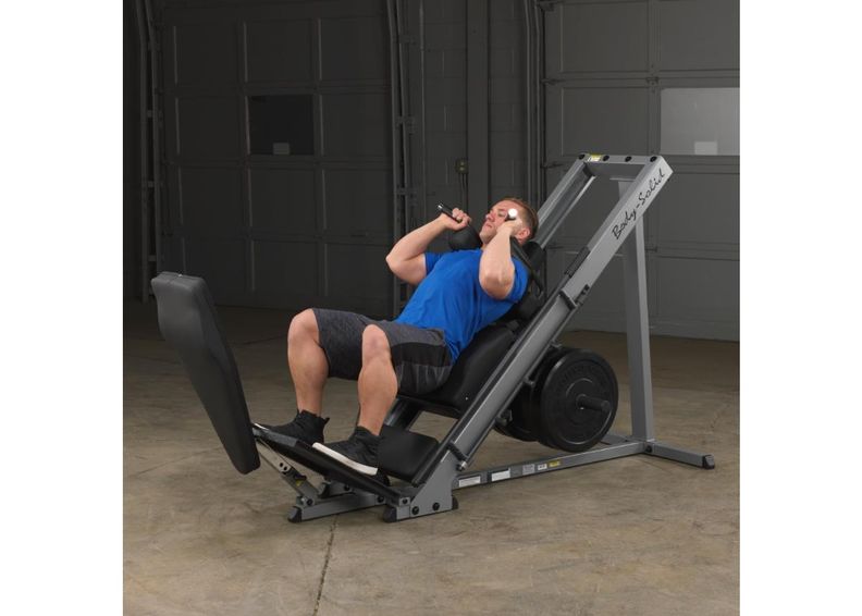 Jalapress ja küki trenažöör Machine Body-Solid suurendatud