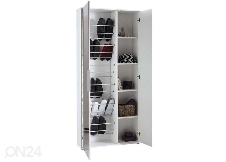 Jalatsikapp peegliga Ebony 2u suurendatud