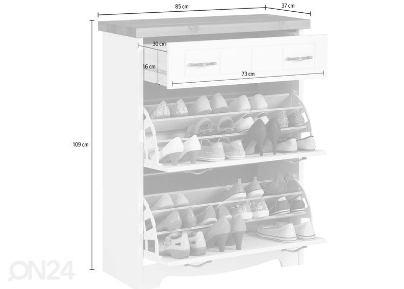 Jalatsikapp Trinidad suurendatud
