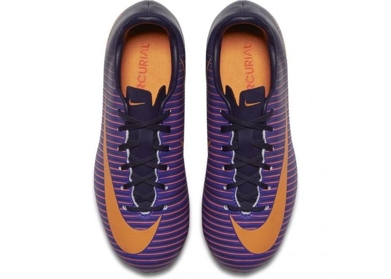 Jalgpallijalatsid lastele muru Nike Mercurial VAPOR XI FG Jr 831945-585 suurendatud