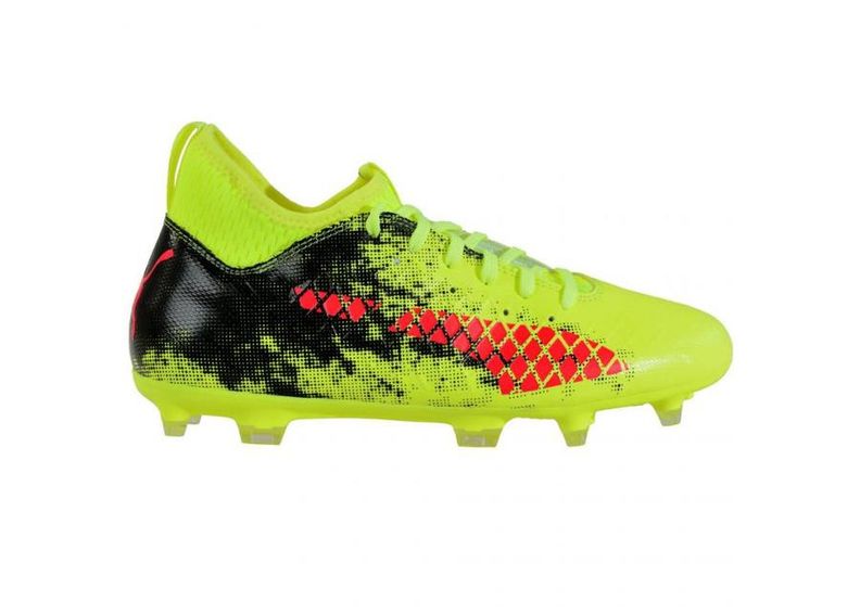 Jalgpallijalatsid meestele muru/kunstmuru Puma Future 18.3 FG AG Fizzy M 104328 01 suurendatud