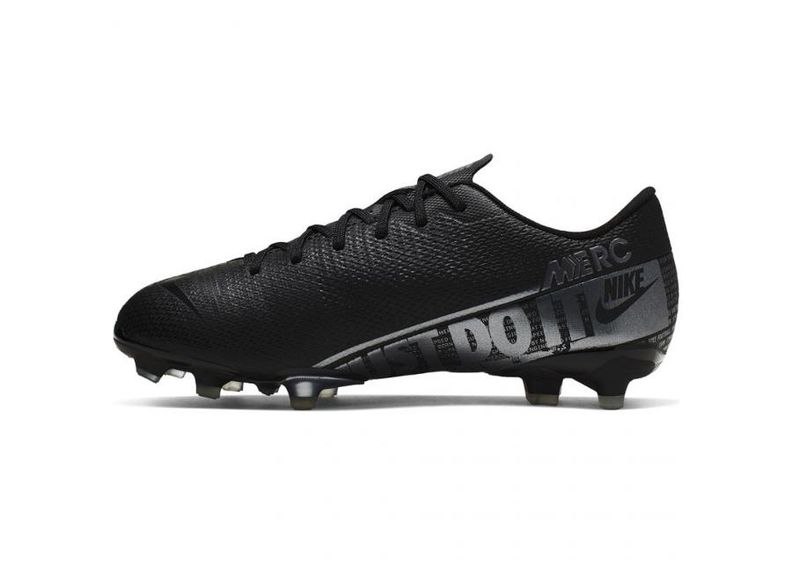 jalgpallijalatsid muru/kunstmuru lastele Nike Mercurial Vapor 13 Academy FG/MG JR AT8123 001 must suurendatud