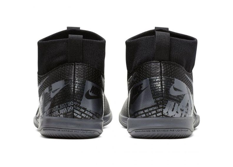 jalgpallijalatsid saali lastele Nike Mercurial Superfly 7 Academy IC JR AT8135 001 must suurendatud