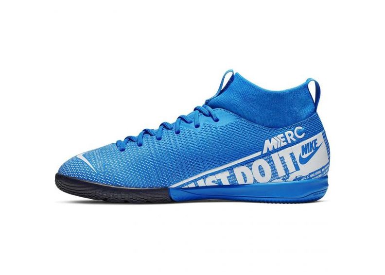 Jalgpallijalatsid saali lastele Nike Mercurial Superfly 7 Academy IC Jr AT8135 414 suurendatud