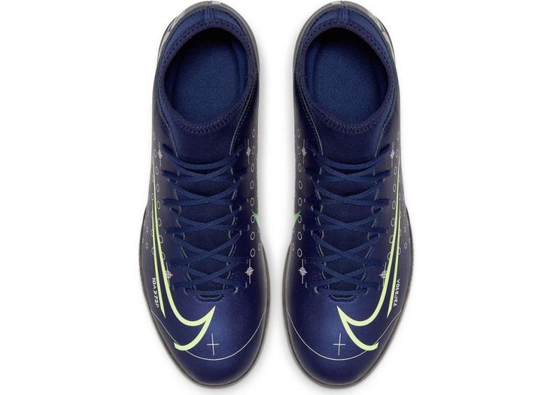 Jalgpallijalatsid saali meestele Nike Mercurial Superfly 7 Club MDS IC JR BQ5417-401 suurendatud