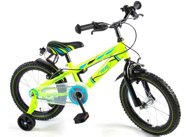 Jalgratas lastele Electric Green 16 Volare suurendatud