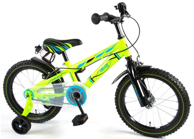 Jalgratas lastele Electric Green 16 Volare suurendatud