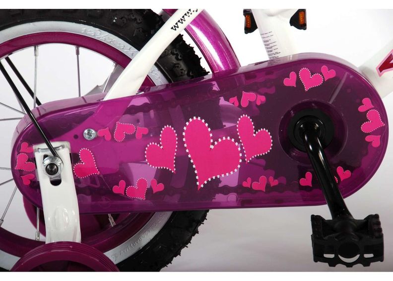 Jalgratas tüdrukutele Heart Cruiser 12 tolli Yipeeh suurendatud
