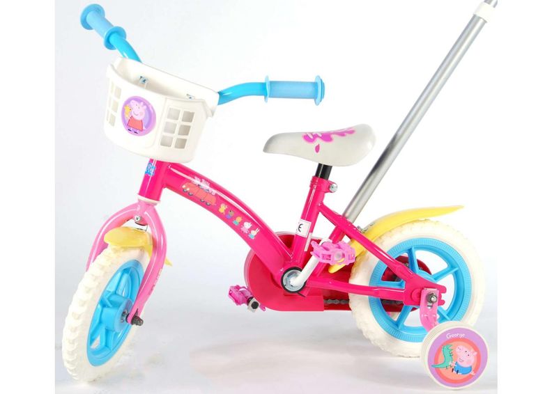 Jalgratas väikelastele Peppa Pig 10 tolli suurendatud