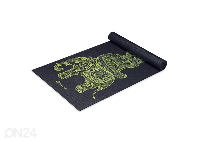Joogamatt Gaiam Tribal Wisdom 6 mm suurendatud