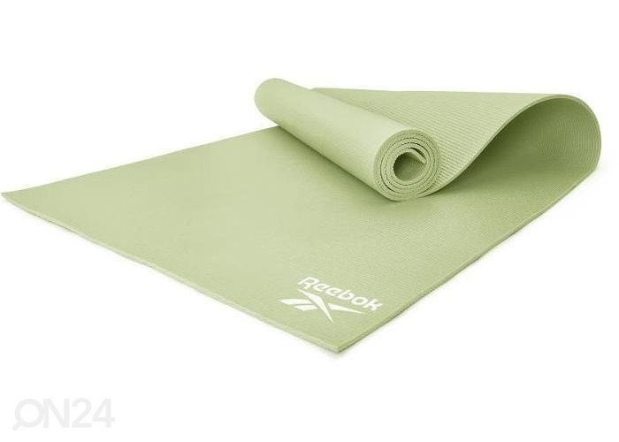 Joogamatt / võimlemismatt REEBOK 173x61x0,4 cm roosa suurendatud