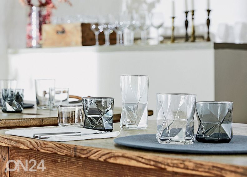 Joogiklaas Bormioli Rocco Cassiopea Onyx 32 cl, 4 tk suurendatud