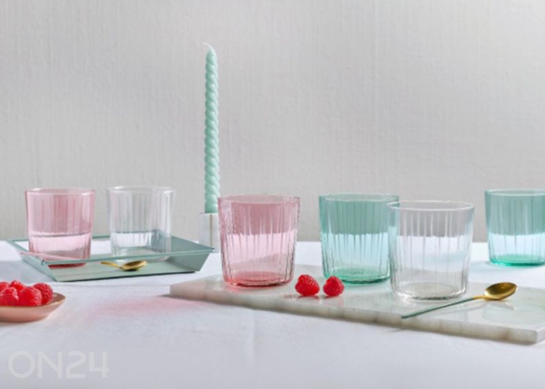 Joogiklaas Dreamline 37 cl, 4 tk suurendatud