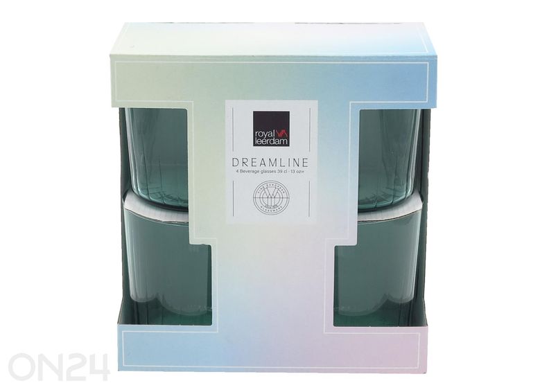 Joogiklaas Dreamline roheline 37 cl, 4t k suurendatud