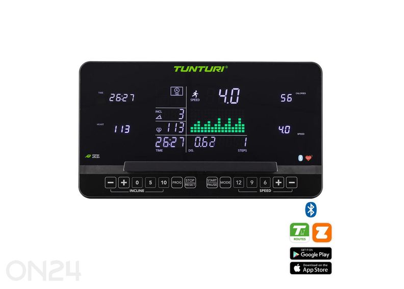 Jooksulint Tunturi Performance T60 Treadmill suurendatud