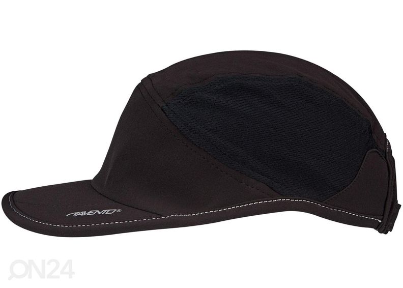 Jooksumüts Quick dry Avento must suurendatud