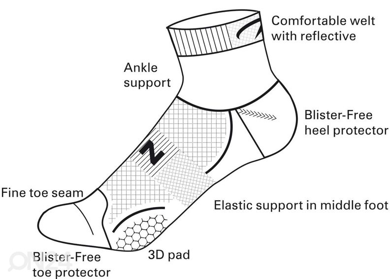 Jooksusokid Avento suurendatud