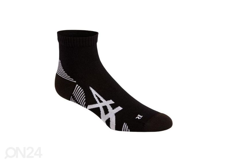 Jooksusokkide komplekt Asics 2PPK Cushioning Sock 3013A238-002 suurendatud