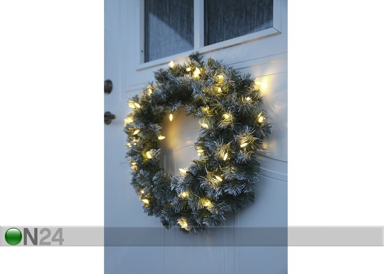 Jõulupärg LED tuledega 50cm suurendatud