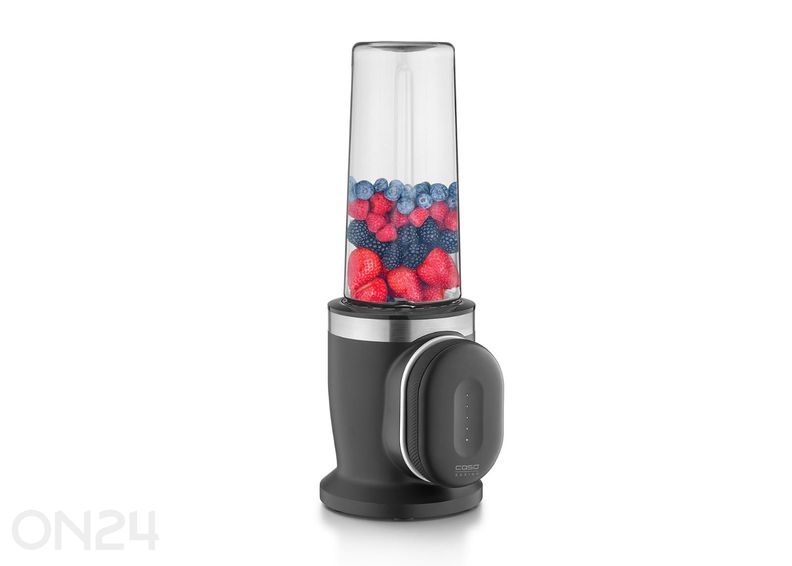 Juhtmevaba blender Caso Click & Blend 03622, 0.5 L, mattmust/roostevaba teras suurendatud