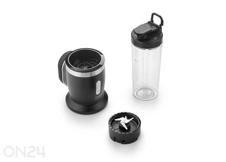 Juhtmevaba blender Caso Click & Blend 03622, 0.5 L, mattmust/roostevaba teras suurendatud