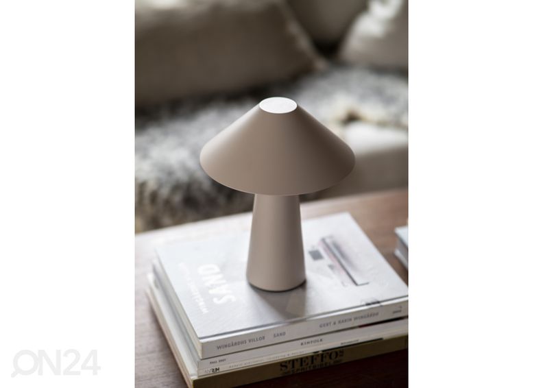 Juhtmevaba laualamp Cannes, mudavärvi suurendatud