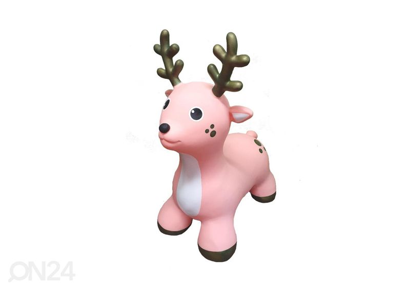 Jumpy Hüppeloom Põder roosa Gerardo's Toys suurendatud