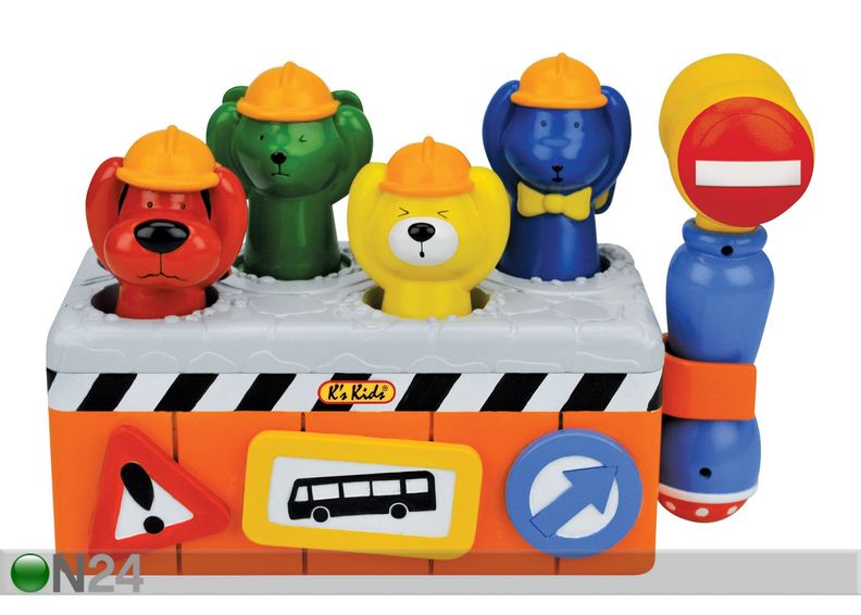 K`s Kids Under Construction haamer ja loomad suurendatud