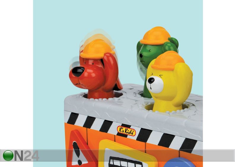 K`s Kids Under Construction haamer ja loomad suurendatud