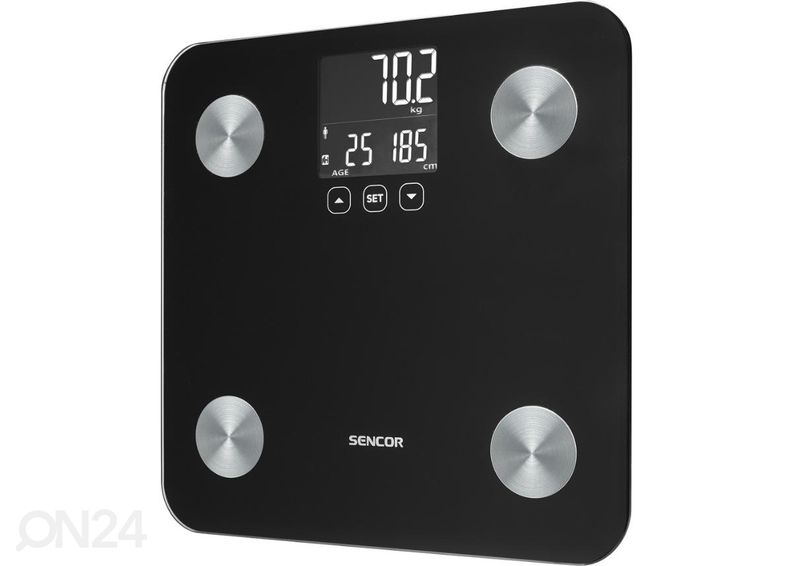 Kaal Sencor SBS6026BK, must suurendatud