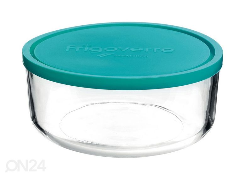 Kaanega klaaskauss Frigoverre madal Ø 18 cm suurendatud