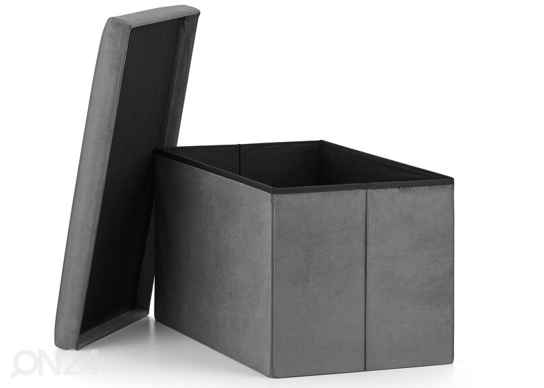 Kaanega tumba, hall veluurkangas suurendatud