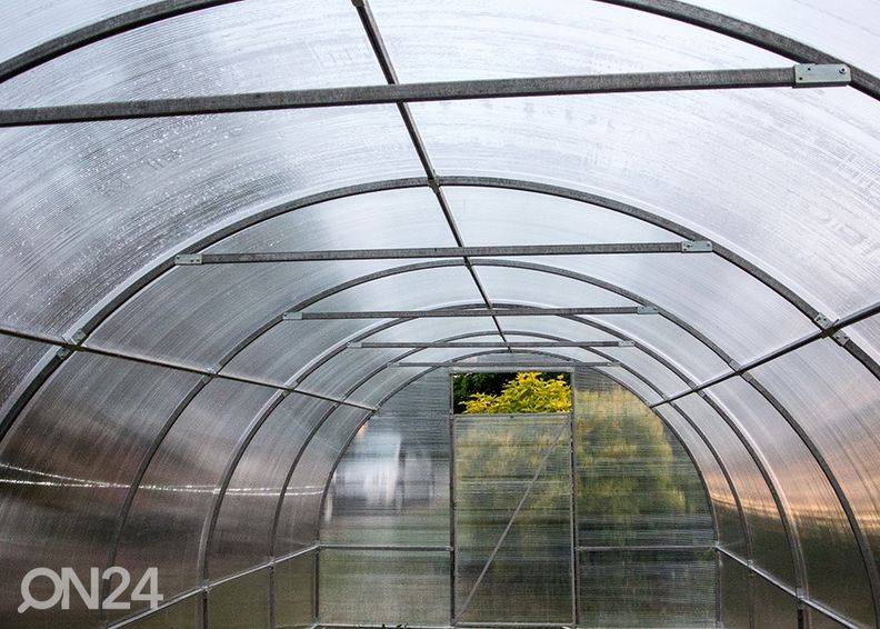 Kaarkasvuhoone Easy-UP 6 mm 3x8 m suurendatud