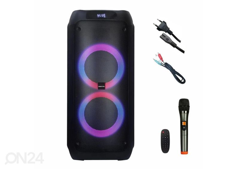 Kaasaskantav muusikakeskus Manta SPK0802 suurendatud