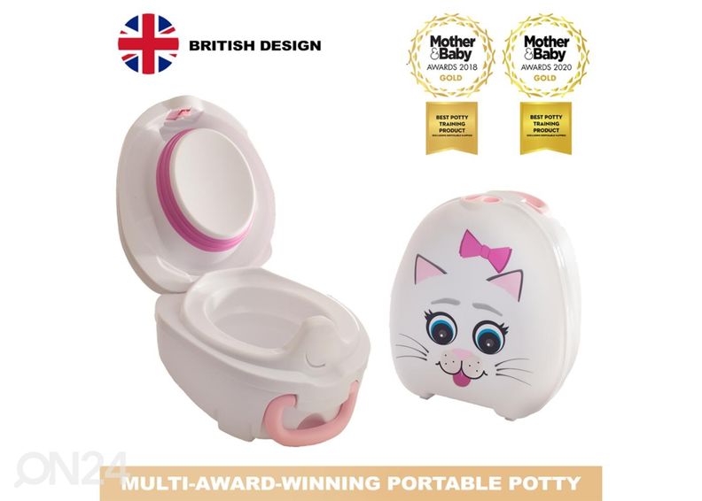 Kaasaskantav pissipott My Carry Potty kassipoeg suurendatud