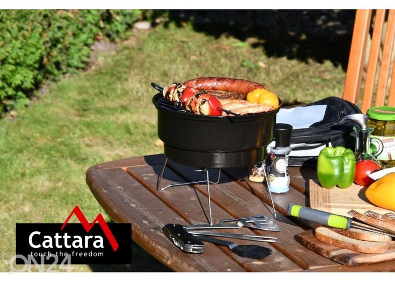 Kaasaskantav söegrill Cattara BOSA suurendatud