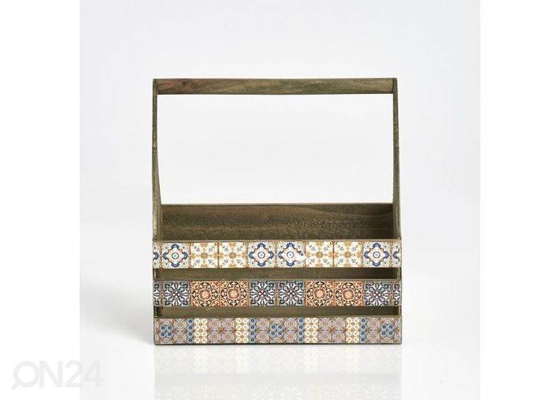 Käepidemega kast Mosaic suurendatud