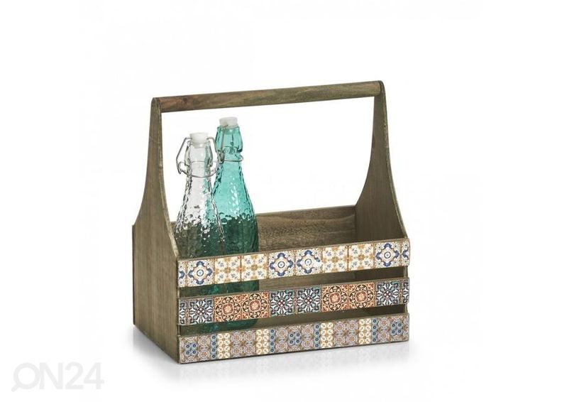 Käepidemega kast Mosaic suurendatud