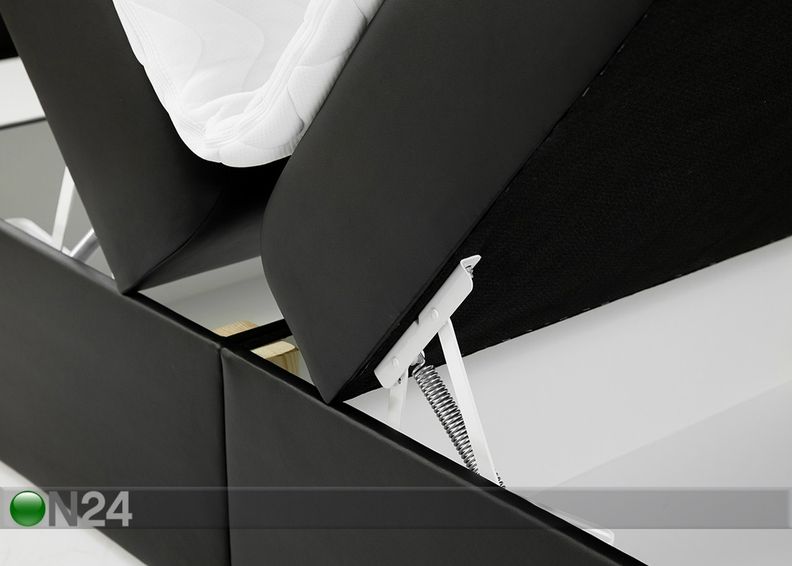 Kahe pesukastiga kontinentaalvoodi 120x200 cm suurendatud