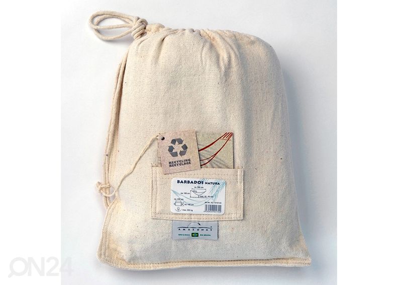 Kaheinimese võrkkiik Barbados Natura suurendatud