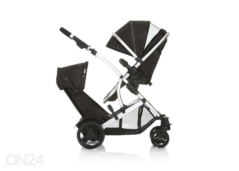 Kahekohaline jalutuskäru Hauck Essential Duett 2 must suurendatud