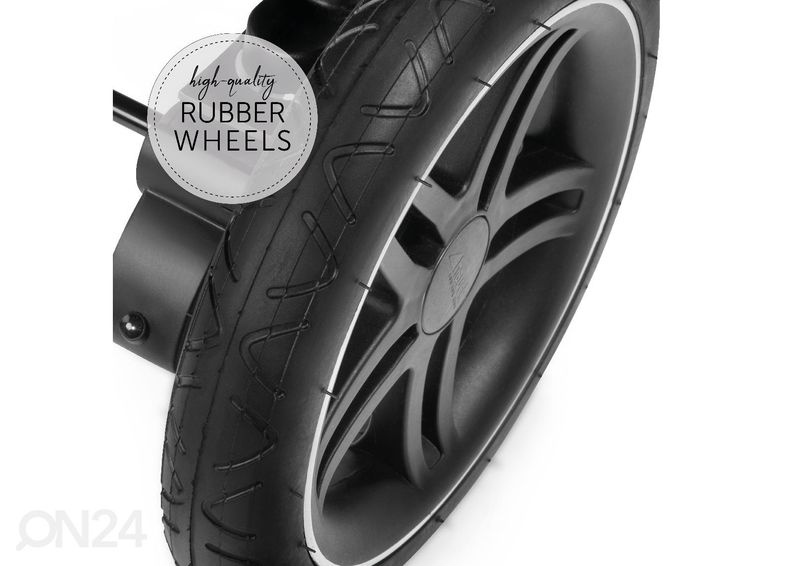 Kahekohaline jalutuskäru Hauck Select Uptown Duo Melange must suurendatud