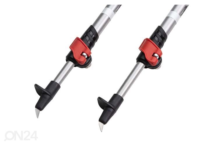 Käimiskepid Nordic STC alumiinium teleskoop 100-135 cm suurendatud