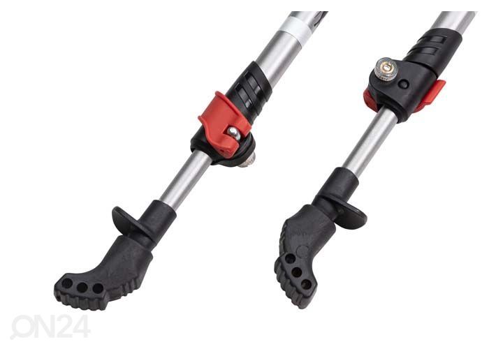 Käimiskepid Nordic STC alumiinium teleskoop 100-135 cm suurendatud