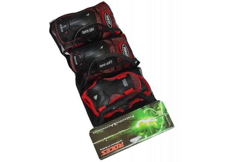 Kaitsmete komplekt lastele Roces Ventilated JR 3-Pakk suurendatud