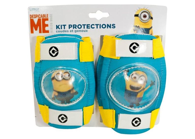 Kaitsmete komplekt Minions 4tk suurendatud